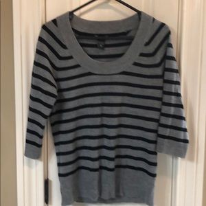 New York & Company striped sweater.